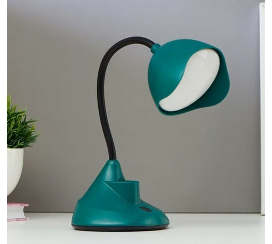 Настольная лампа RISALUX 16083/1 LED 3Вт USB МИКС 9,5х10,5х30 см 5091588