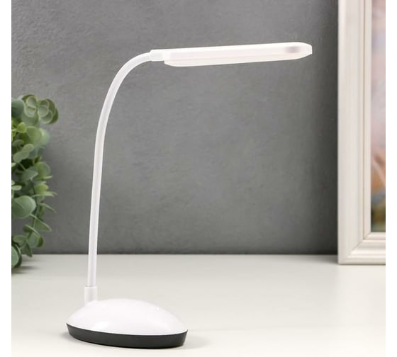 Настольная лампа RISALUX сенсор "Школьник" 3 режима LED 6Вт USB МИКС 11х6,5х37см 4425058