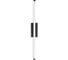 Светильник светодиодный настенный Ambrella Light BK черный 9W 3000K-6400K 410х40х80 FL6112 9