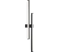 Светильник светодиодный настенный Ambrella Light BK черный 28W 3000K-6400K 810х120х65 FL6162