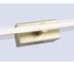 Светильник светодиодный настенный Ambrella Light GD золото 9W 3000K-6400K 410х45х80 FL6114 6