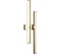 Светильник светодиодный настенный Ambrella Light GD золото 18W 3000K-6400K 510х120х65 FL6154 1
