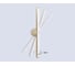 Светильник светодиодный настенный Ambrella Light GD золото 14W 3000K-6400K 605х100х60 FL6104 2