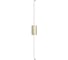 Светильник светодиодный настенный Ambrella Light GD золото 14W 3000K-6400K 610х45х80 FL6124 7