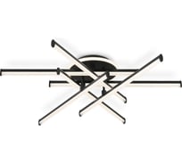 Светильник светодиодный потолочный Ambrella Light BK черный 97W 3000K-6400K 805х760х170 (ПДУ ИК) FL6252