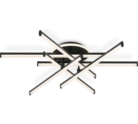 Светильник светодиодный потолочный Ambrella Light BK черный 97W 3000K-6400K 805х760х170 (ПДУ ИК) FL6252