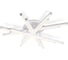 Светильник светодиодный потолочный Ambrella Light WH белый 134W 3000K-6400K 800х800х165 (ПДУ ИК) FL6275 1