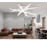 Светильник светодиодный потолочный Ambrella Light WH белый 134W 3000K-6400K 800х800х165 (ПДУ ИК) FL6275 7