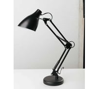 Лампа настольная на основании SVih черная, с цоколем E27, 60Вт, струбцина в комплекте HK-2303B