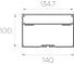 Комплект профиля Ledcraft LC-LP100140M135-1x2 Silver комплект из 2 шт серебро (1м профиль+1м рассеиватель+2 заглушки+комплект шурупов) 1616140173 2