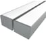 Комплект профиля Ledcraft LC-LP76140M135-1x2 Silver комплект из 2 шт серебро (1м профиль+1м рассеиватель+2 заглушки+комплект шурупов) 1616140172 1