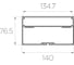Комплект профиля Ledcraft LC-LP76140M135-1x2 Silver комплект из 2 шт серебро (1м профиль+1м рассеиватель+2 заглушки+комплект шурупов) 1616140172 2