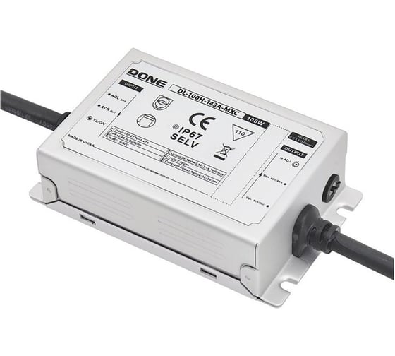 LED-драйвер AC-DC Fibox DL-100H-143A-MXC Done Electronic Т03759639