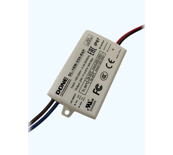 LED-драйвер Fibox DL-16W-V24-RAP AC-DC Done Electronic Т03760253