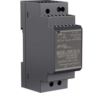 Источник питания Prompower HDR-30-12, на вых. 12 В DC, 2А, 24Вт. Вх. 85-264В AC (120-370 В DC) HDR3012