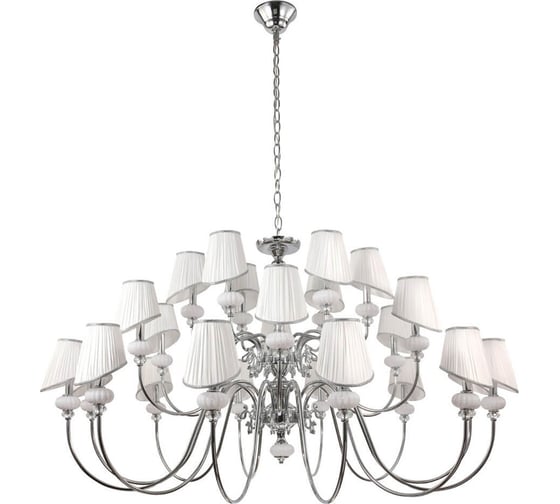 Подвесная люстра Crystal Lux Alma White SP-PL12+6+6