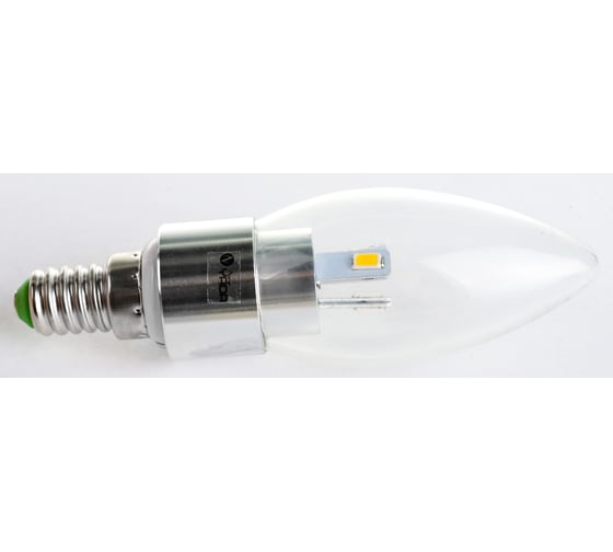 Светодиодная лампа Nord-Yada C35 3W S 220V E14 2700K (свеча прозрачная) 903643