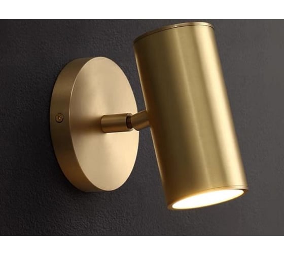 Настенный светильник iLAMP PLUM 8860W BR-BK