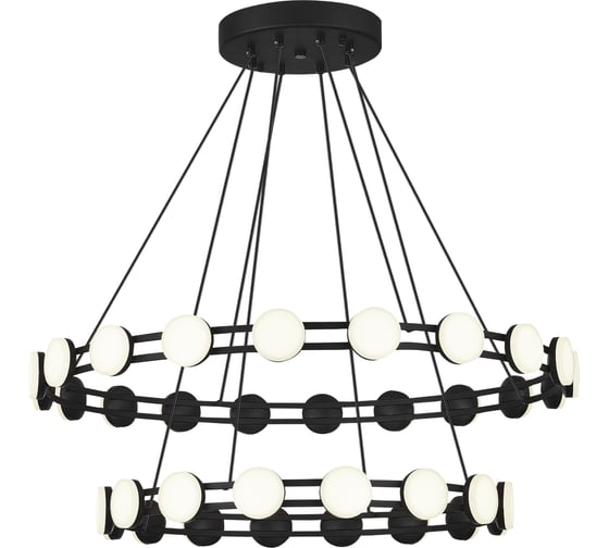 Светильник подвесной ST LUCE черный/белый LED 1*70W 4000K SL6610.403.36