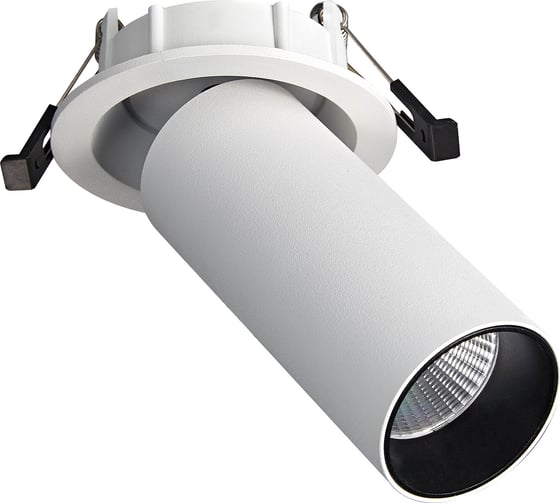 Светильник встраиваемый ST LUCE белый LED 1*7W 4000K 560Lm Ra>90 60 IP20 D95xH156 220-240VV ST759.548.07