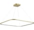 Светильник подвесной ST-Luce Золотистый/Белый LED 1х7W 4000K ST luce ST610.243.52 2