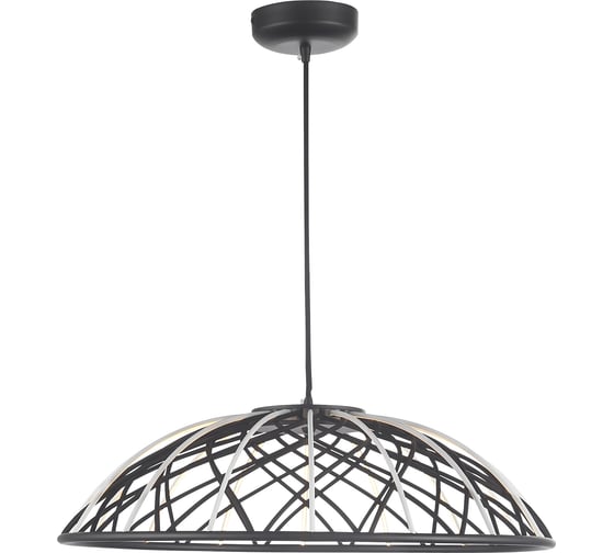 Светильник подвесной ST LUCE черный/черный LED 1*20W 3000K SL6016.403.01