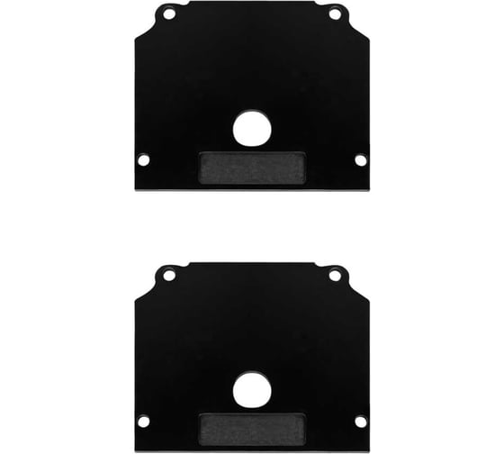 Торцевая заглушка ST LUCE (внешняя 2шт) черный ST1047.489.02 1