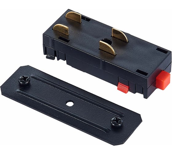 Коннектор прямой ST LUCE SKYLINE 220 черный ST015.422.10_L