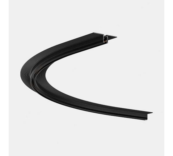 Радиусный угол ST LUCE для встраиваемого шинопровода SUPER5 черный ST066.409.02