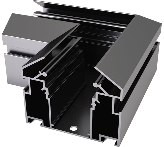 Угловой соединитель ST LUCE черный ST046.199.00.1