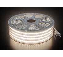 Комплект светодиодной ленты Apeyron 220В 10Вт/м, 600лм/м, 4000К, SMD2835, 120д/м, 13,5х7мм, 15м, IP6 10-144