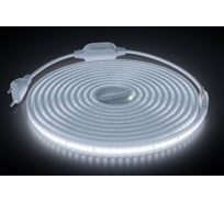 Комплект светодиодной ленты Apeyron 220В 10Вт/м, 600лм/м, 6500К, SMD2835, 120д/м, 13,5х7мм, 5м, IP65 10-142