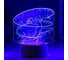 Светильник RISALUX "Гимнастка" LED RGB от сети 9,5х14х16 см 5074792 4