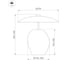 Светильник Arlight SP-UMANI-TAB-S25x34-6W Warm2700, IP20, натуральный камень, 1шт 061711 6