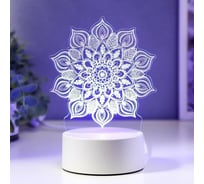 Светильник RISALUX "Сандала" LED RGB от сети 9,5х12,5х17 см 5074810
