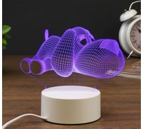 Светильник RISALUX "Собачка" LED RGB от сети 4438005