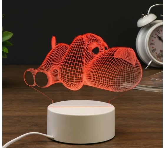 Светильник RISALUX "Собачка" LED RGB от сети 4438005