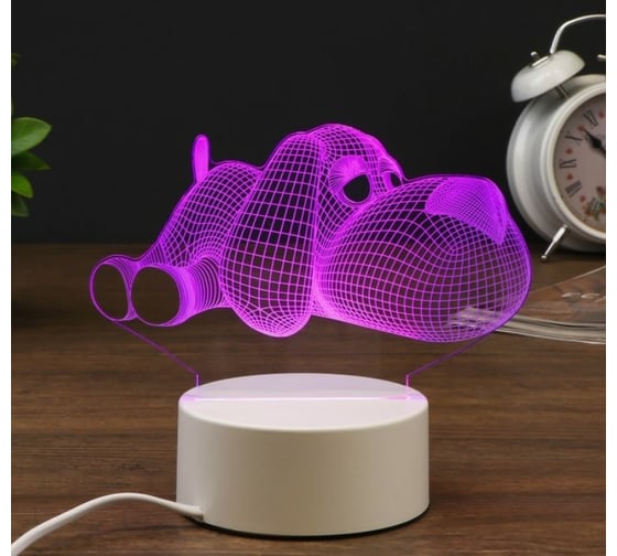 Светильник RISALUX "Собачка" LED RGB от сети 4438005