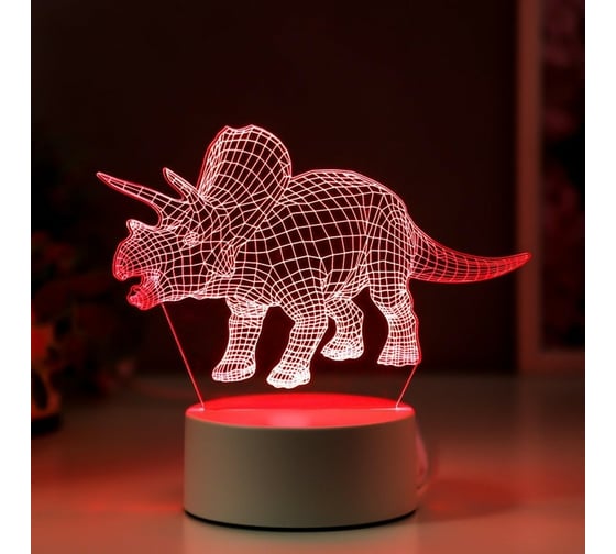 Светильник RISALUX "Трицераптос" LED RGB от сети 4814589