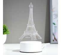 Светильник RISALUX "Эйфелева башня" от сети 9,5x10x21 см 2553961