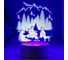 Светильник RISALUX "Туризм" LED RGB от сети 9,5х13х18 см 5074817 4