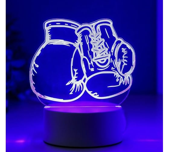 Светильник RISALUX Боксерские перчатки LED RGB от сети 5074793