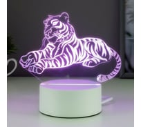 Светильник RISALUX Тигр LED RGB от сети 4814581