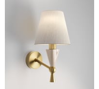 Настенный светильник Eurosvet Teja E14, с керамическим декором, латунь 103014 a072039