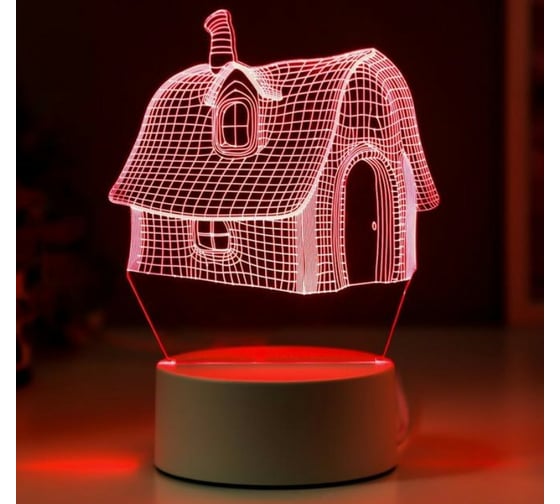 Светильник RISALUX Уютный дом LED RGB от сети 4814567