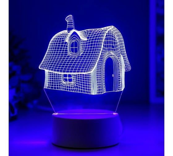Светильник RISALUX Уютный дом LED RGB от сети 4814567