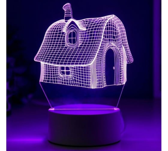 Светильник RISALUX Уютный дом LED RGB от сети 4814567