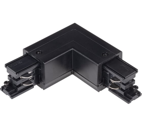 Коннектор для трекового светильника угловой KANLUX TEAR N CON-L RL-B 33243