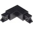Коннектор для трекового светильника угловой KANLUX TEAR N CON-L RL-B 33243 1