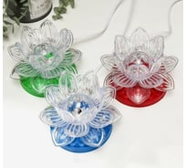 Ночник RISALUX "Лотос" LED от сети МИКС 12х12х11 см 5193484